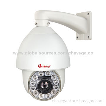 800TVL Intelligent IR High-speed Auto Motion Tracking PTZ IP Dome Camera, OEM Orders Welcomed